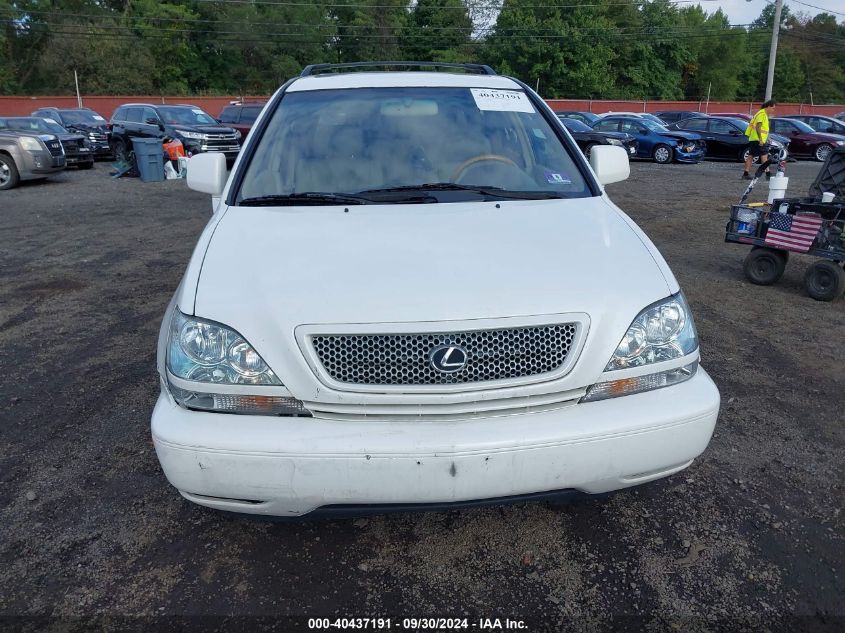 2002 Lexus Rx 300 VIN: JTJHF10U020283977 Lot: 40437191