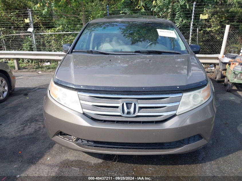 2012 Honda Odyssey Ex-L VIN: 5FNRL5H64CB052144 Lot: 40437211