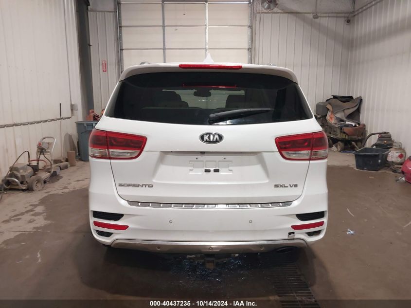 2016 Kia Sorento 3.3L Sxl VIN: 5XYPKDA54GG148750 Lot: 40437235