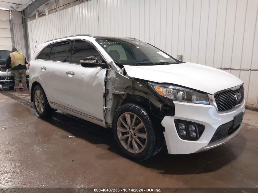 2016 Kia Sorento 3.3L Sxl VIN: 5XYPKDA54GG148750 Lot: 40437235