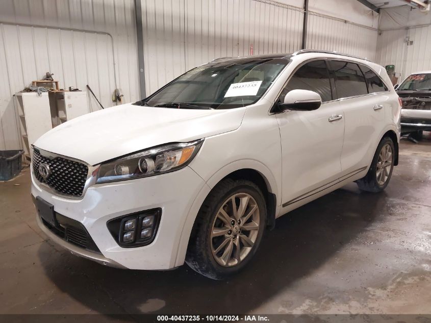 2016 Kia Sorento 3.3L Sxl VIN: 5XYPKDA54GG148750 Lot: 40437235