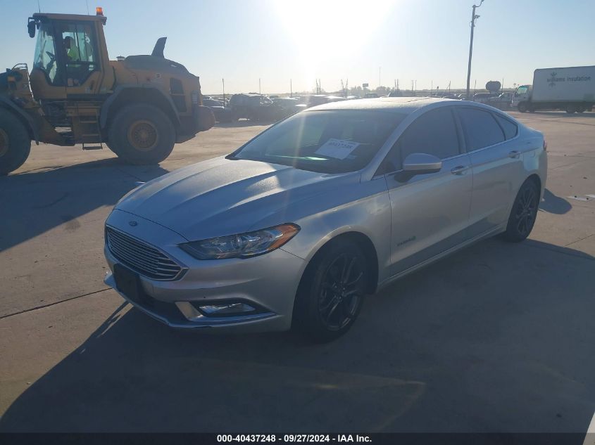 VIN 1HGCR2F33FA055708 2018 FORD FUSION HYBRID no.2