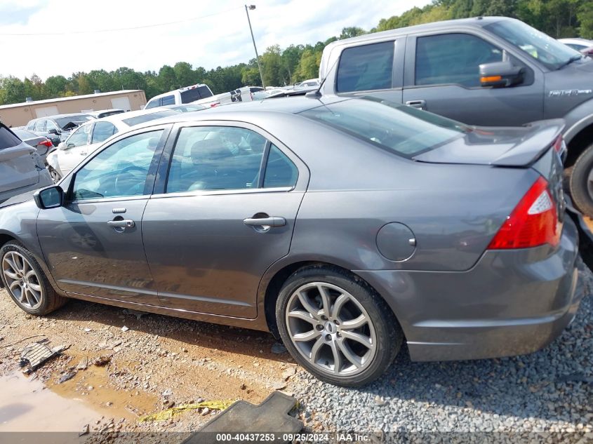 2012 Ford Fusion Sel VIN: 3FAHP0JG4CR326484 Lot: 40437253