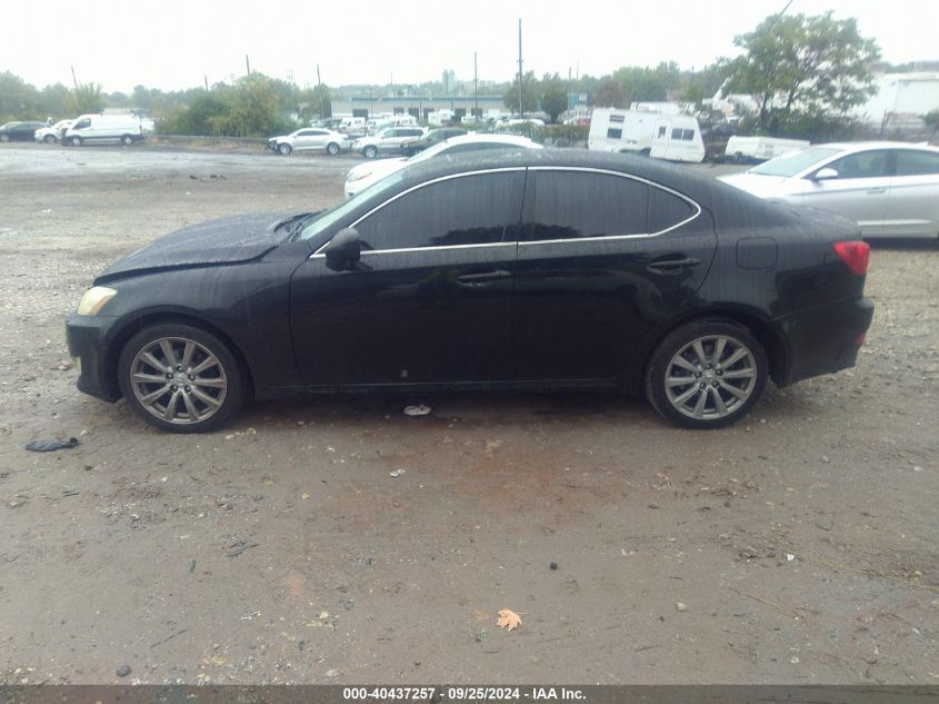 2008 Lexus Is 250 VIN: JTHCK262X85021351 Lot: 40437257