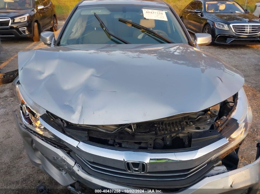 1HGCR2F82GA130136 2016 Honda Accord Ex-L