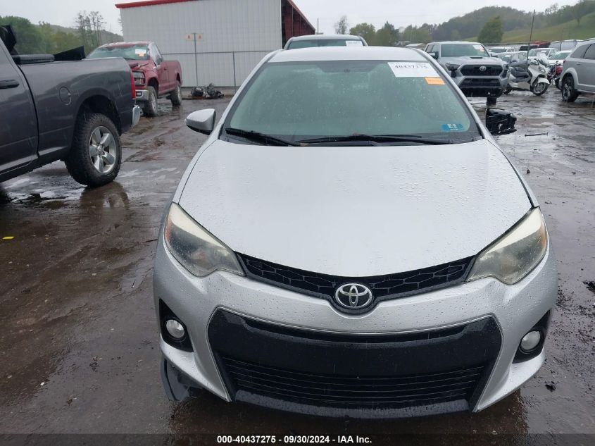 2015 Toyota Corolla S Plus VIN: 5YFBURHE2FP248217 Lot: 40437275