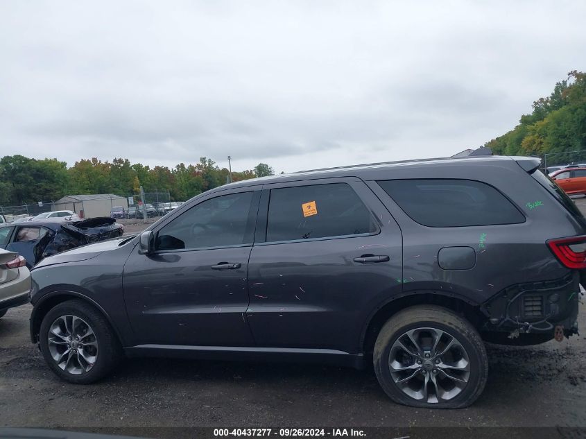 2019 Dodge Durango Gt VIN: 1C4RDJDG4KC780143 Lot: 40437277