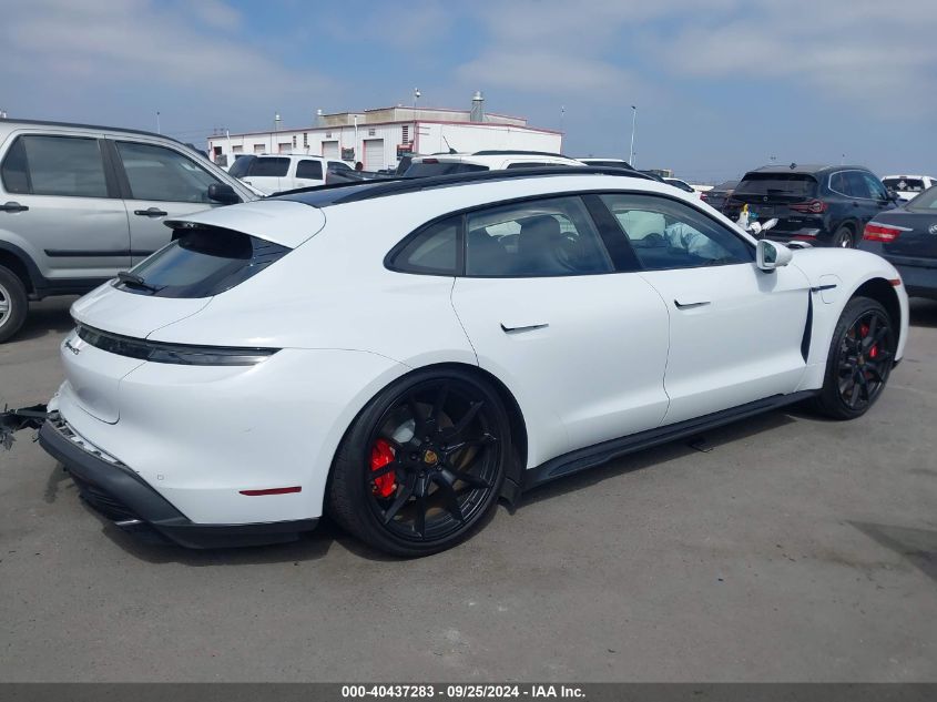 2022 Porsche Taycan Sport Turismo Gts VIN: WP0CD2Y18NSA85081 Lot: 40437283