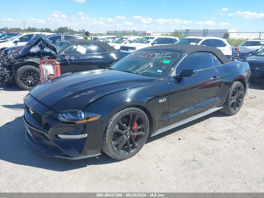 1FATP8FF0K5184743 2019 FORD MUSTANG - Image 2