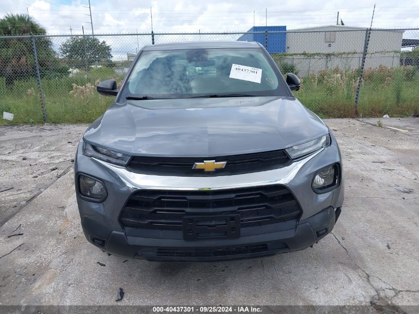 2022 Chevrolet Trailblazer Fwd Ls VIN: KL79MMS21NB102823 Lot: 40437301