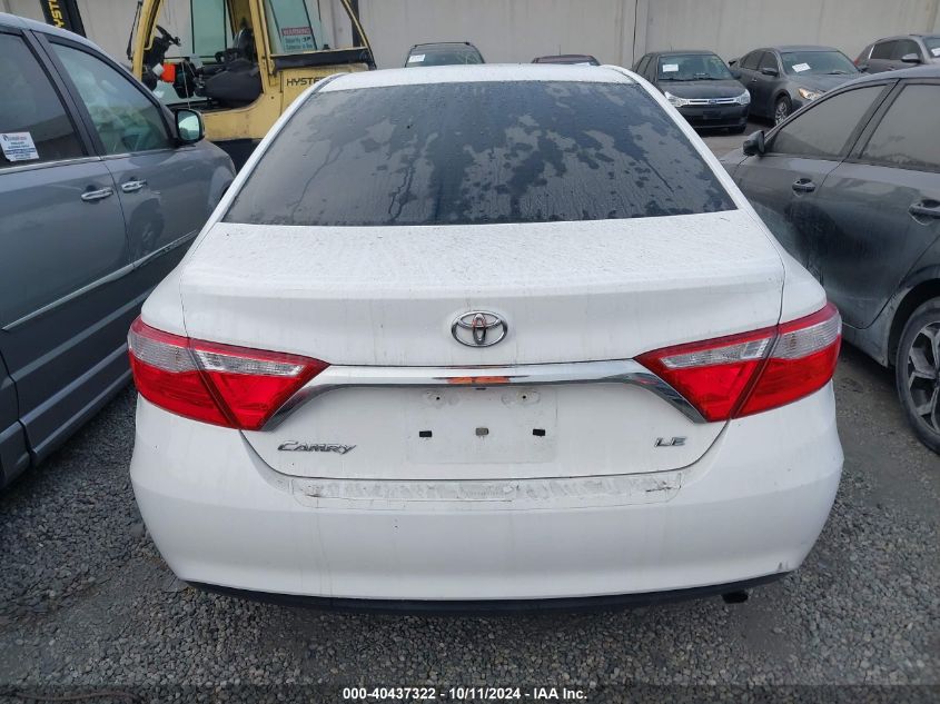 4T4BF1FK0GR539910 2016 Toyota Camry Le