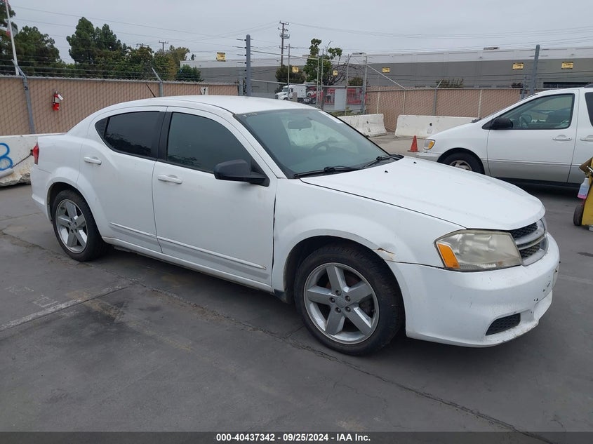2012 DODGE AVENGER