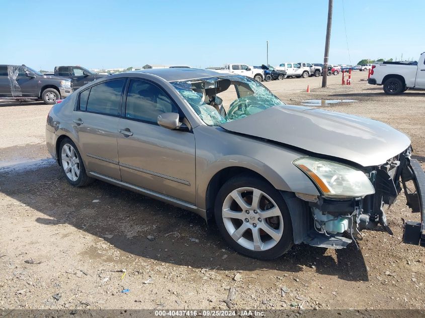 2008 Nissan Maxima 3.5 Se VIN: 1N4BA41E88C821922 Lot: 40437416