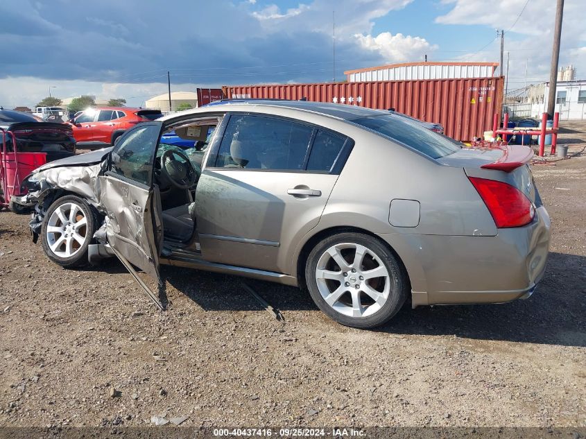 2008 Nissan Maxima 3.5 Se VIN: 1N4BA41E88C821922 Lot: 40437416