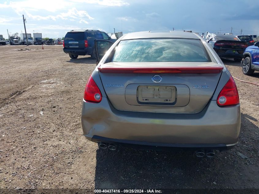 2008 Nissan Maxima 3.5 Se VIN: 1N4BA41E88C821922 Lot: 40437416