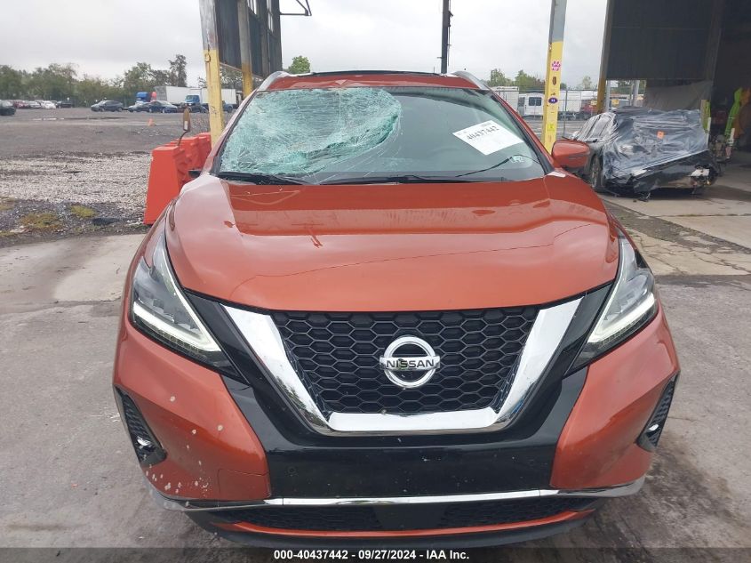 2020 Nissan Murano Sl Intelligent Awd VIN: 5N1AZ2CS2LN135549 Lot: 40437442