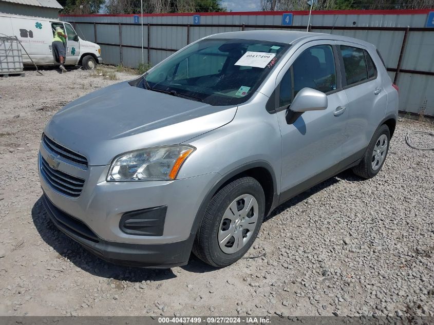 3GNCJKSB7GL272487 2016 CHEVROLET TRAX - Image 2