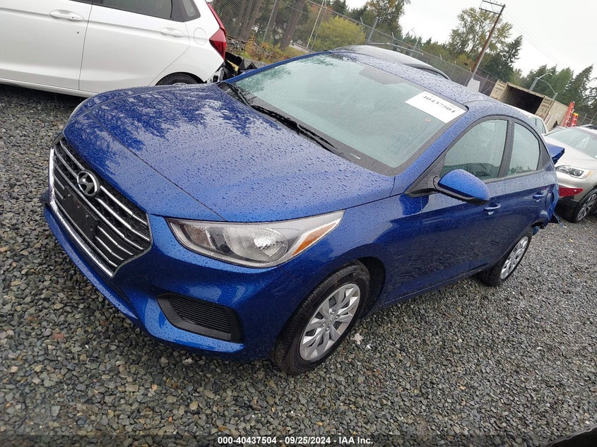 VIN 3KPC24A64NE159457 2022 HYUNDAI ACCENT SE