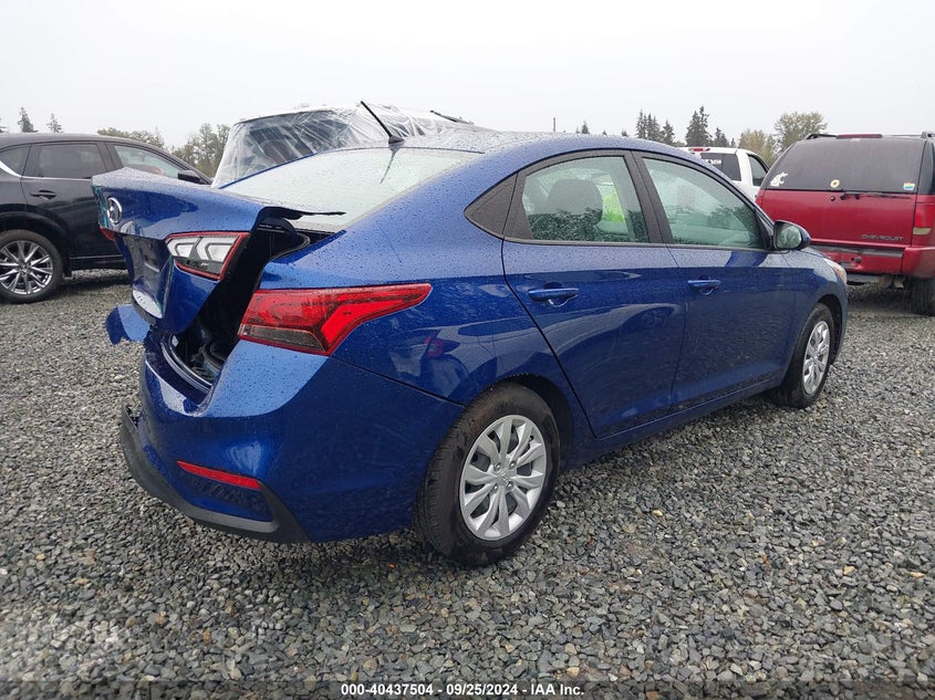 VIN 3KPC24A64NE159457 2022 HYUNDAI ACCENT SE