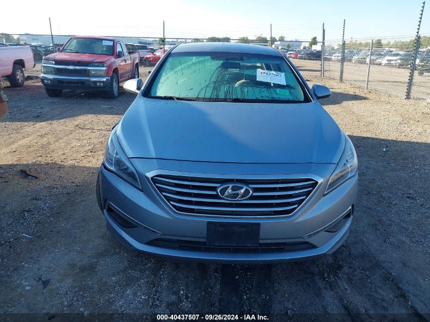 5NPE24AF4FH009225 2015 Hyundai Sonata Se