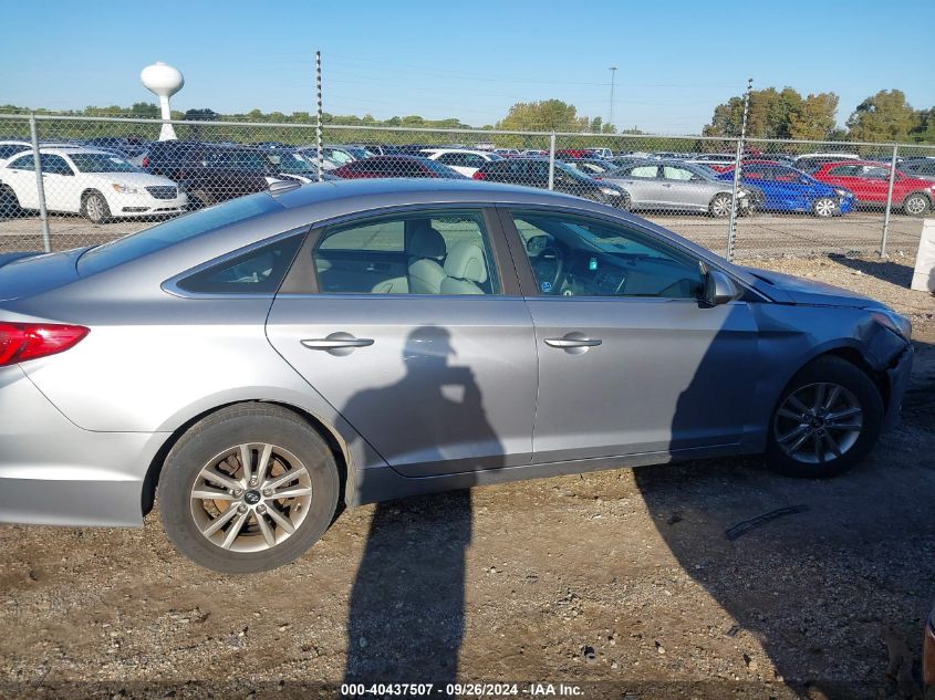 5NPE24AF4FH009225 2015 Hyundai Sonata Se