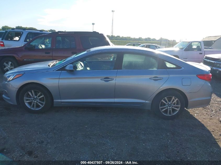 5NPE24AF4FH009225 2015 Hyundai Sonata Se