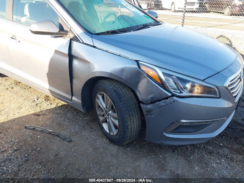 5NPE24AF4FH009225 2015 Hyundai Sonata Se