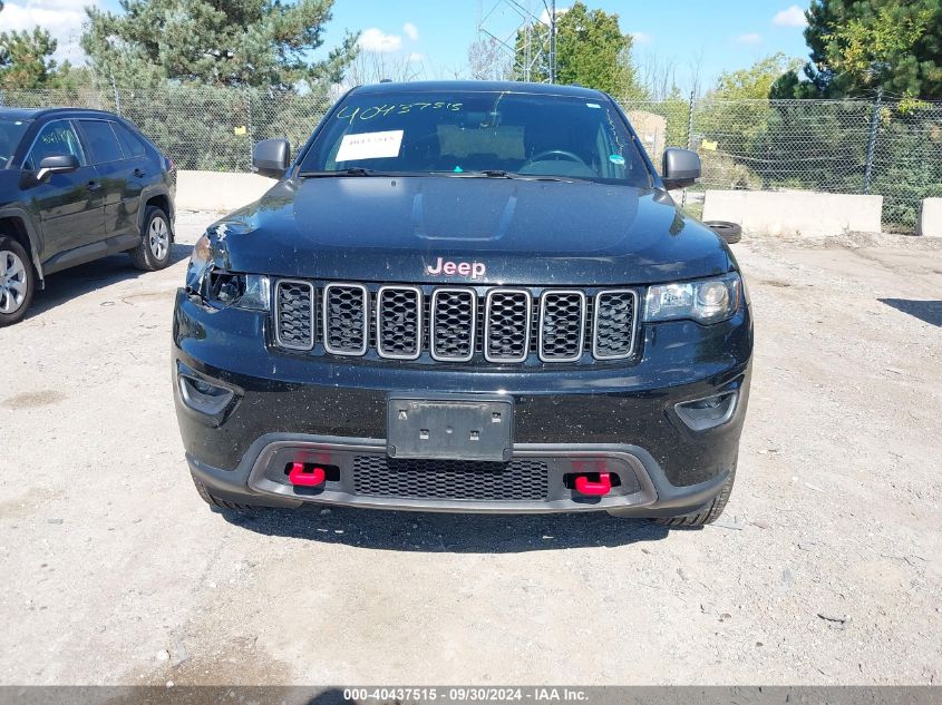 2017 Jeep Grand Cherokee Trailhawk 4X4 VIN: 1C4RJFLG6HC844425 Lot: 40437515