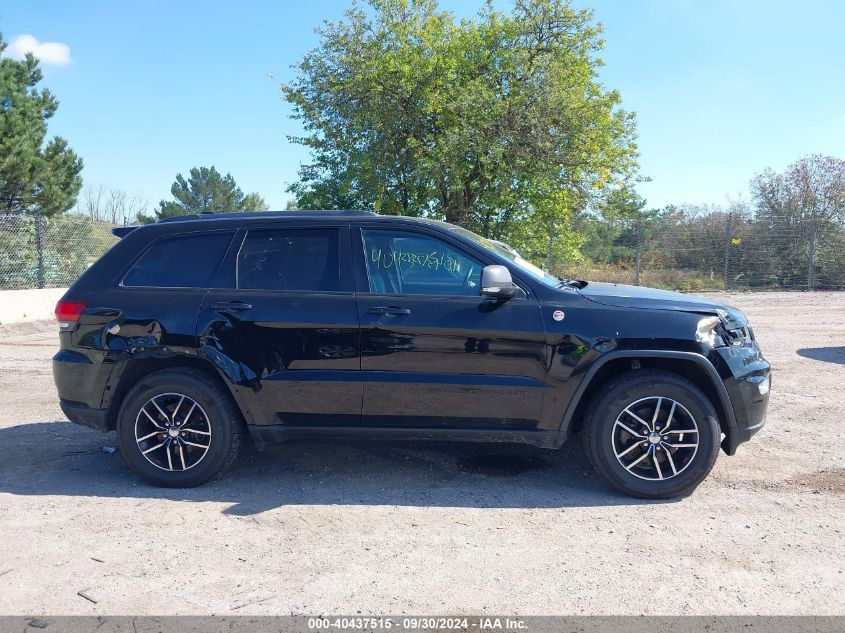 2017 Jeep Grand Cherokee Trailhawk 4X4 VIN: 1C4RJFLG6HC844425 Lot: 40437515