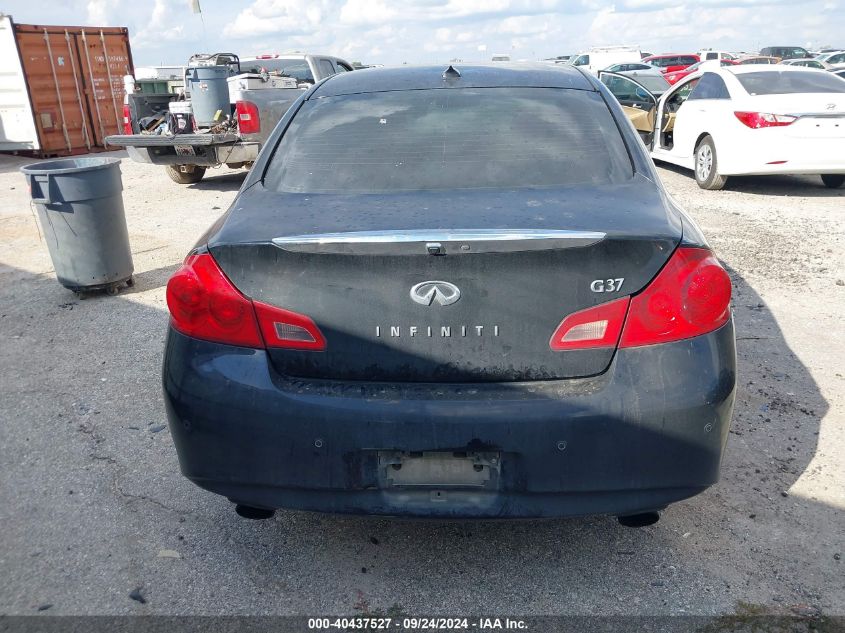 2013 Infiniti G37 Journey VIN: JN1CV6AP7DM723133 Lot: 40437527