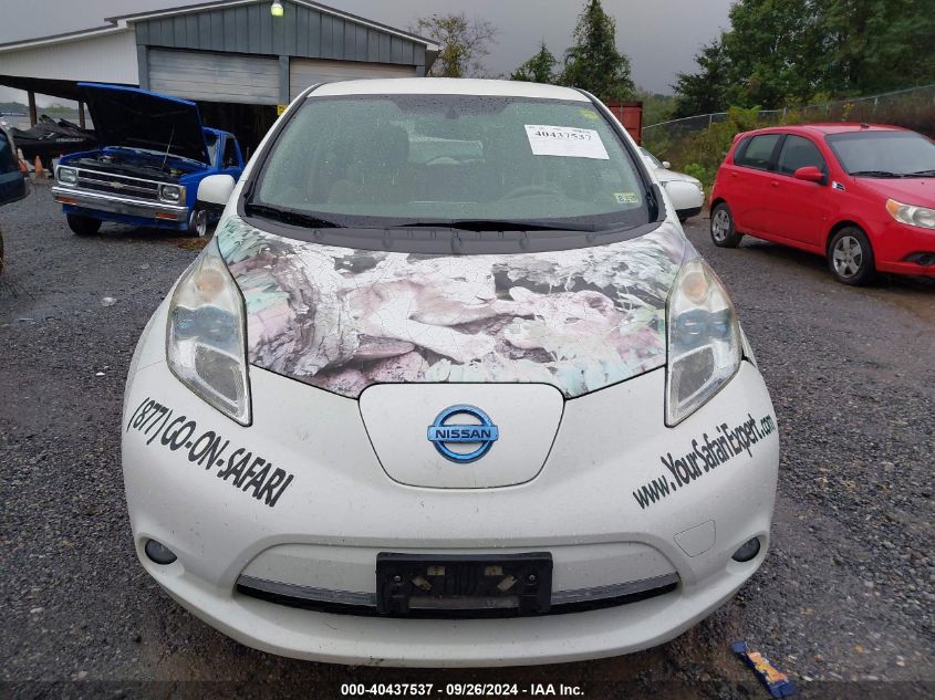 2012 Nissan Leaf Sv/Sl VIN: JN1AZ0CP9CT023995 Lot: 40437537