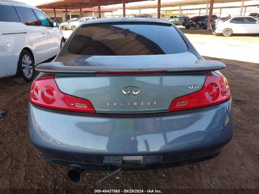 2006 Infiniti G35 VIN: JNKCV54E46M721939 Lot: 40437565