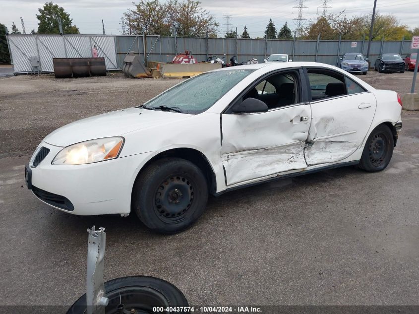 2006 PONTIAC G6 VIN: 1G2ZG558964119475