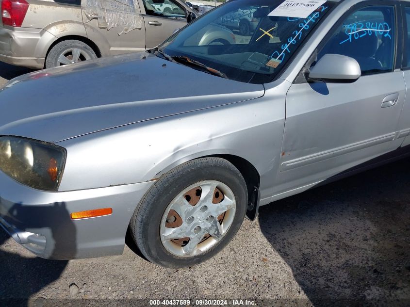 2005 Hyundai Elantra Gls/Gt VIN: KMHDN46D95U086456 Lot: 40437589