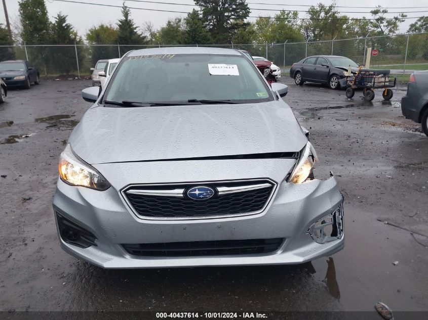 4S3GKAC69K3622614 2019 Subaru Impreza 2.0I Premium