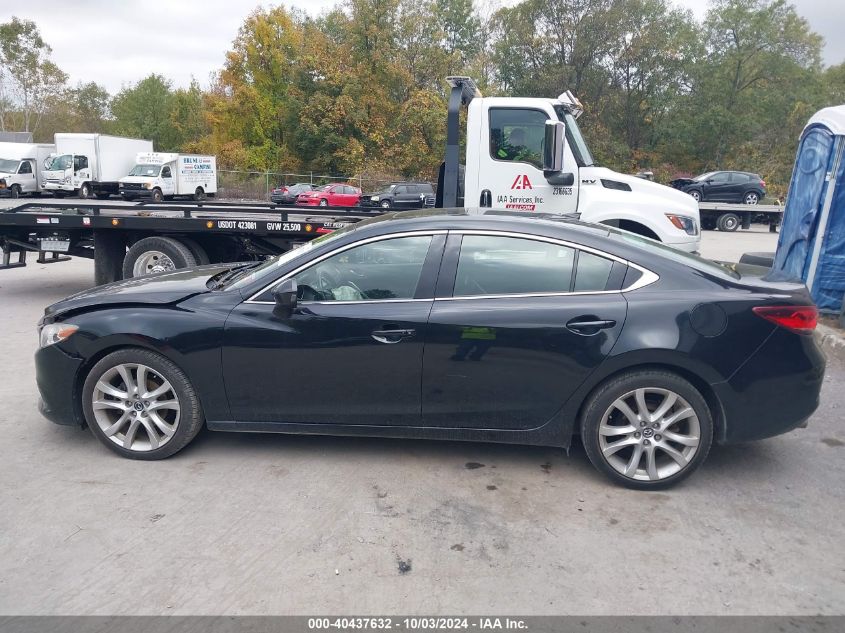 2016 Mazda Mazda6 I Touring VIN: JM1GJ1V54G1418796 Lot: 40437632