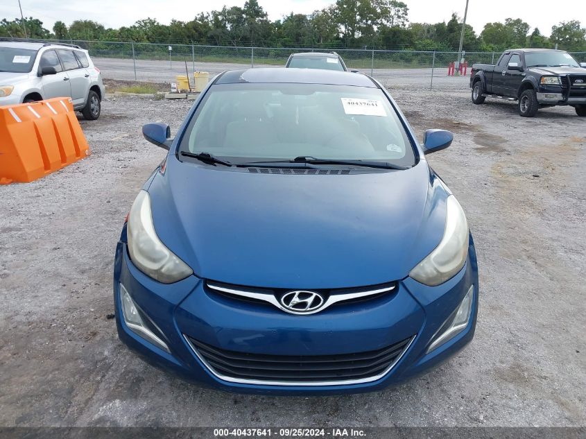 2014 Hyundai Elantra Se VIN: KMHDH4AE2EU112421 Lot: 40437641