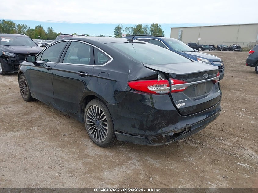 2017 FORD FUSION VIN: 3FA6P0T95HR140398