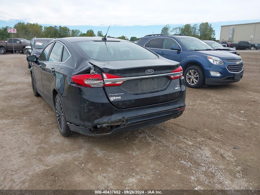2017 FORD FUSION VIN: 3FA6P0T95HR140398