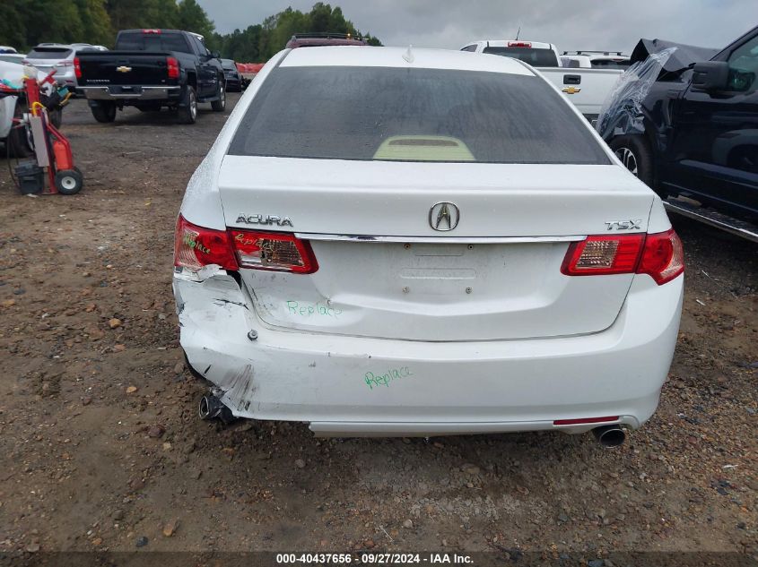 2013 Acura Tsx 2.4 VIN: JH4CU2F40DC012434 Lot: 40437656