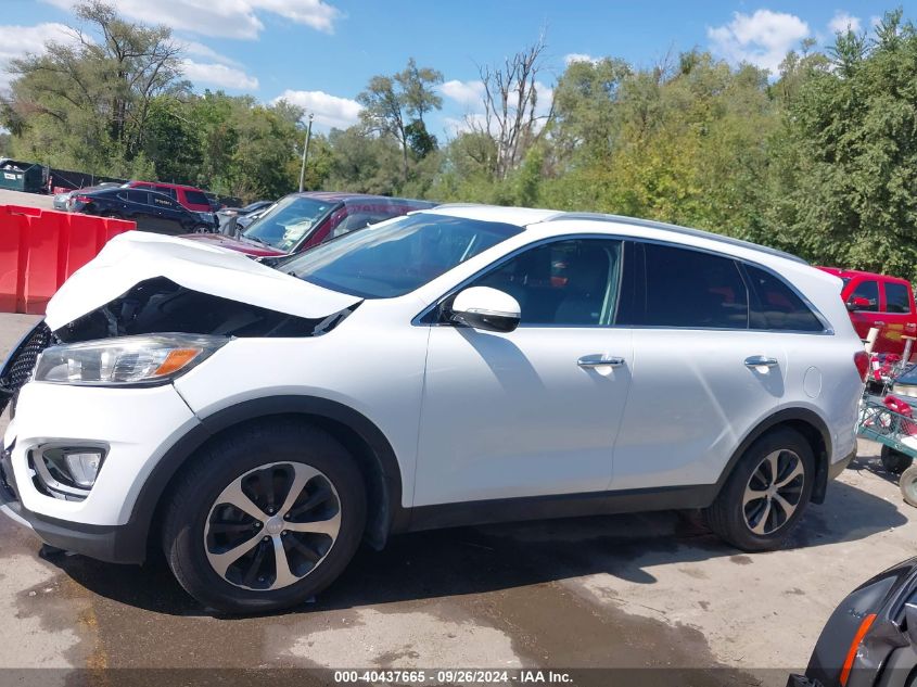 2017 Kia Sorento 3.3L Ex VIN: 5XYPH4A51HG321382 Lot: 40437665