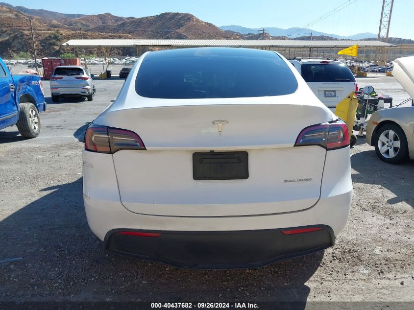 2023 Tesla Model Y Awd/Long Range Dual Motor All-Wheel Drive VIN: 7SAYGDEE7PA096067 Lot: 40437682