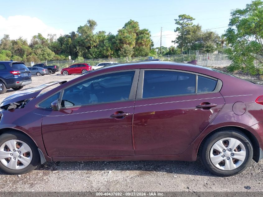 2018 Kia Forte Lx VIN: 3KPFK4A73JE219146 Lot: 40437692