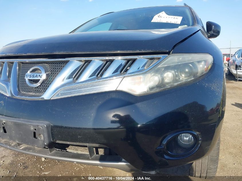 JN8AZ1MU2AW001280 2010 Nissan Murano Le