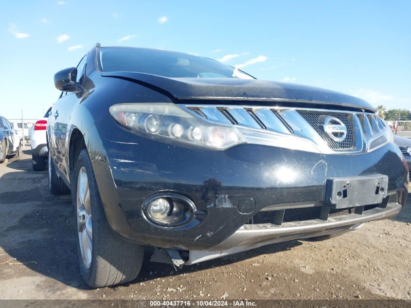 JN8AZ1MU2AW001280 2010 Nissan Murano Le