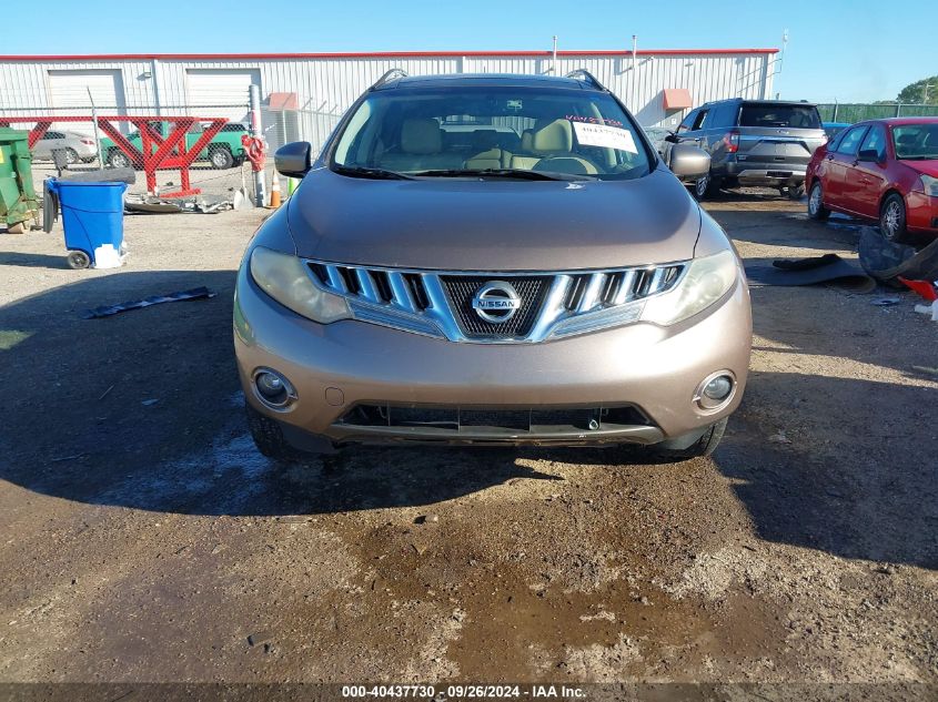 2009 Nissan Murano S/Sl/Le VIN: JN8AZ18W49W204159 Lot: 40437730