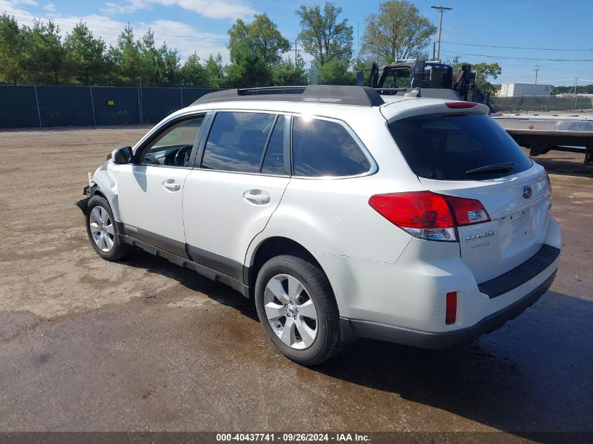 2012 Subaru Outback 2.5I Limited VIN: 4S4BRCKCXC3218243 Lot: 40437741