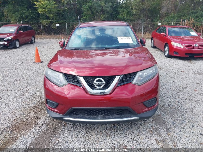 2015 Nissan Rogue S/Sl/Sv VIN: 5N1AT2MV7FC883546 Lot: 40437759