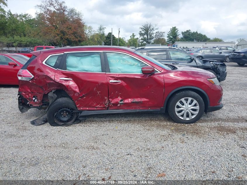 2015 Nissan Rogue S/Sl/Sv VIN: 5N1AT2MV7FC883546 Lot: 40437759