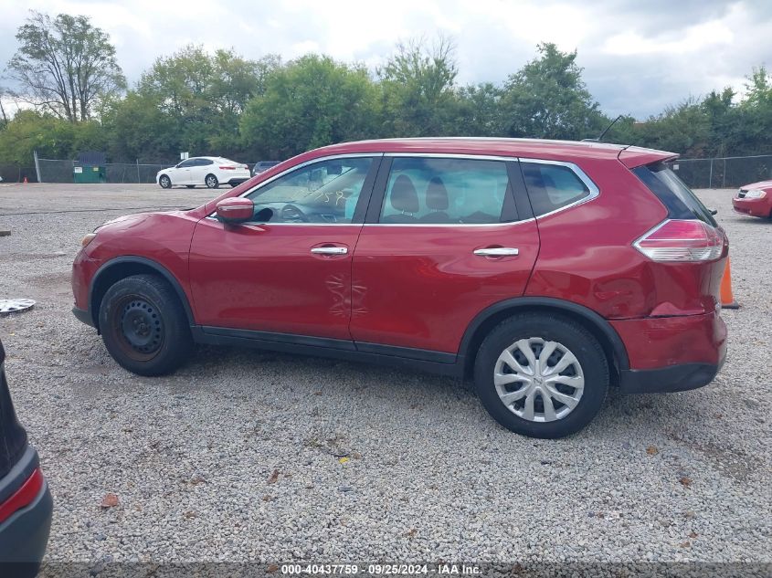 2015 Nissan Rogue S/Sl/Sv VIN: 5N1AT2MV7FC883546 Lot: 40437759